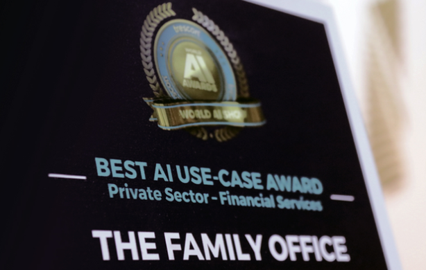 家族办公室获世界AI展及大奖最佳AI用例奖